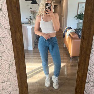 Petite Tailored Cargo Slouchy Pants